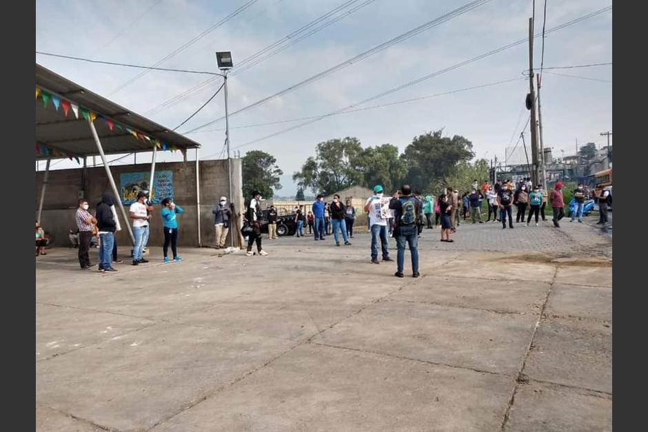 Todos los empleados de la maquila de San Miguel Petapa serán sometidos a pruebas de Covid-19. (Foto: Periódico de Guatemala)