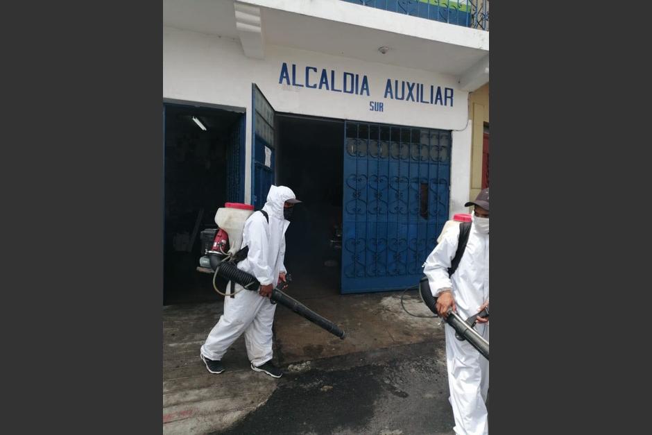 Este sábado se reportó el primer contagio entre los empleados de Mixco. (Foto: Municipalidad de Mixco)