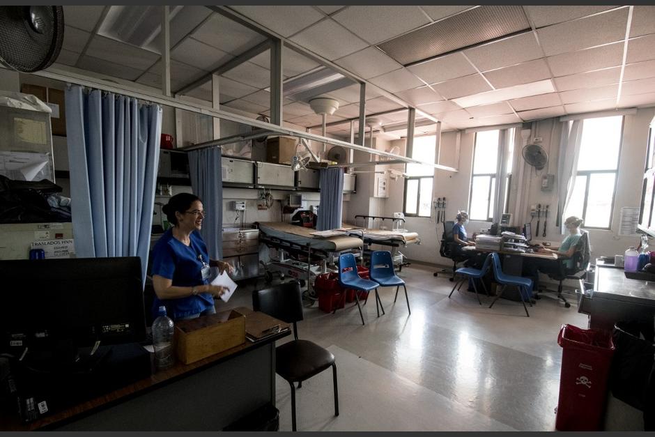 Vista de una sala de emergencias que recibe pacientes de Covid-19 en Costa Rica. (Foto: AFP)&nbsp;