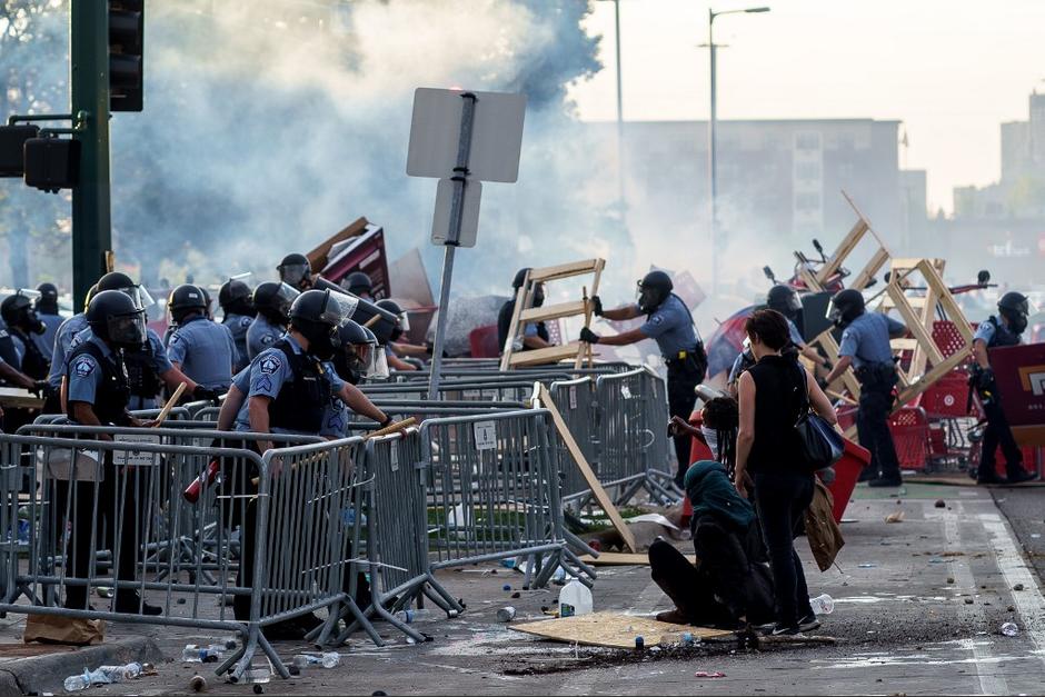 Las protestas se están tornando violentas en Estados Unidos. (Foto: AFP)&nbsp;
