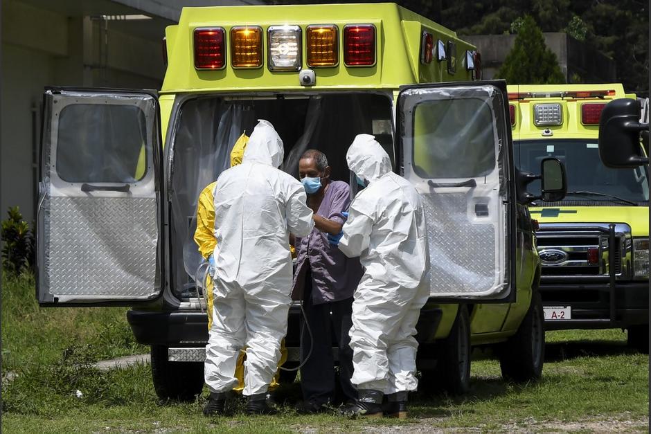 Médicos del Hospital Roosevelt confirmaron que colapsó la morgue. (Foto: AFP)&nbsp;