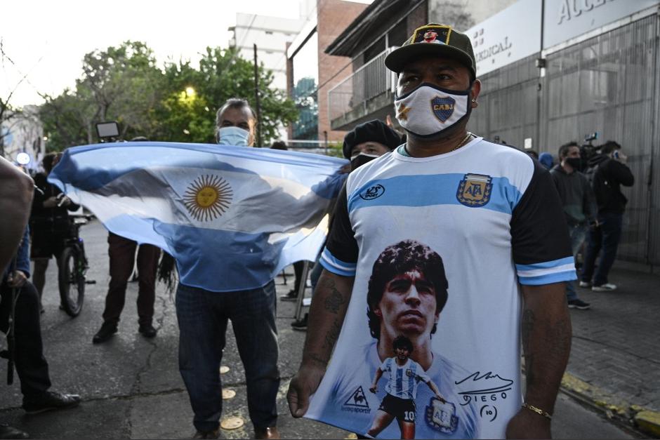 La operación de Maradona fue un éxito según médicos. (Foto: AFP)&nbsp;