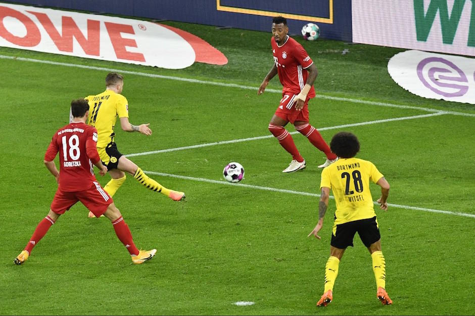 Borussia Dortmund​​ y el Bayern Munich se enfrentaron en el clásico de la Bundesliga. (Foto: AFP)