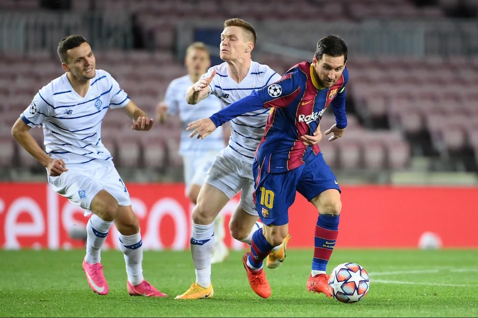 Lio Messi no entra de titular ante el Betis. (Foto: AFP)