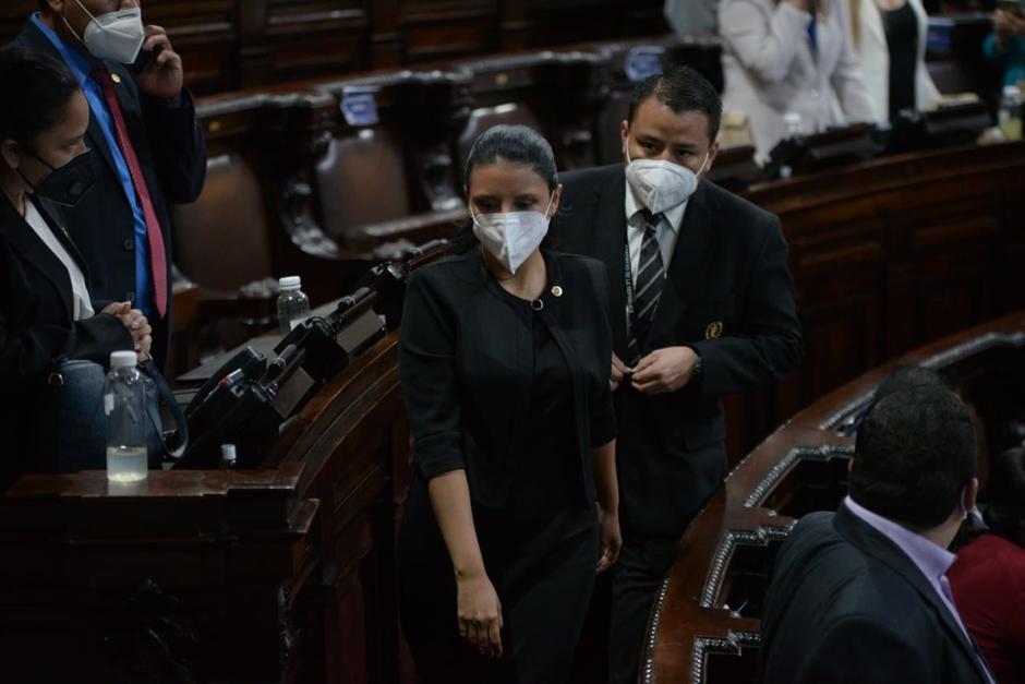 La nueva legisladora ocupará la vacante que dejó el diputado Gabriel Heredia. (Foto: Wilder López/Soy502)
