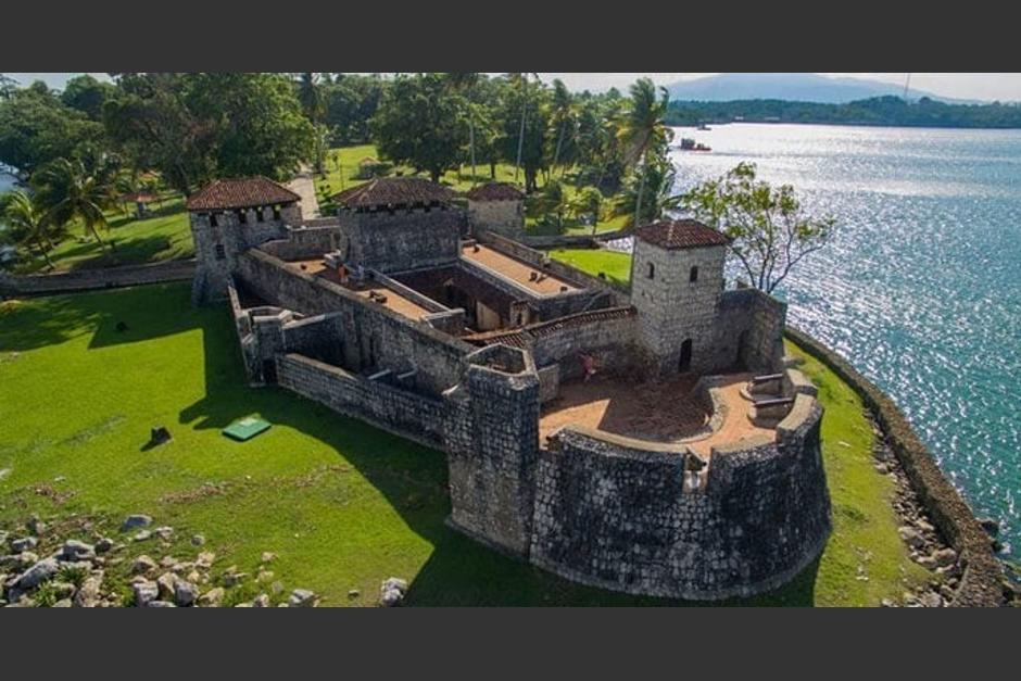 Eta causó severos daños al Castillo de San Felipe Lara, ubicado en Lívingston, Izabal. (Foto: Facebook/Castillo de San Felipe)