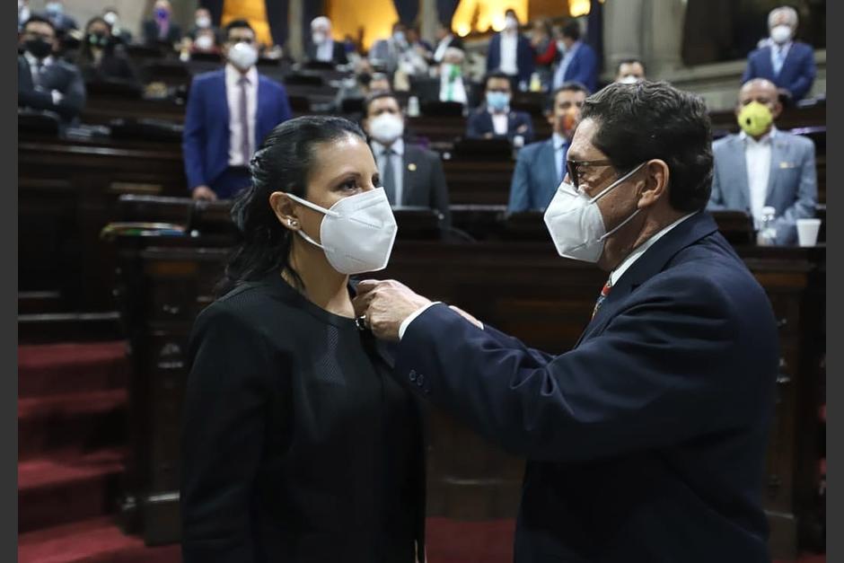 Jennifer Guerra ocupa la curul que dejó Gabriel Heredia, quien murió por Covid-19. (Foto: Congreso)