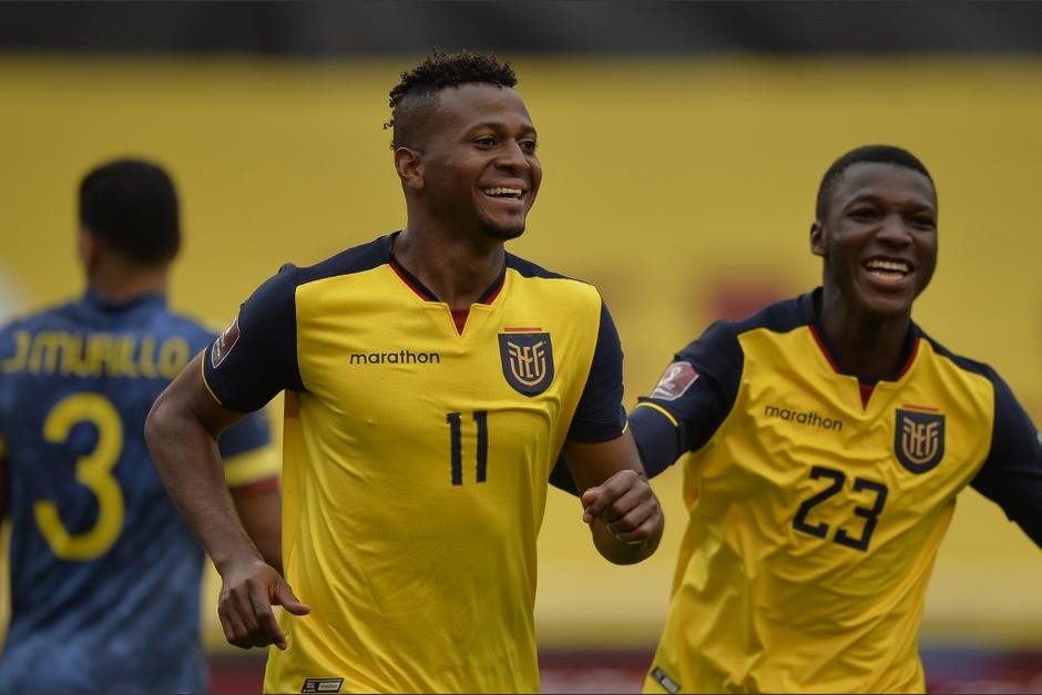 Ecuador no tuvo piedad de Colombia y le propinó seis goles en la cuarta fecha de la eliminatoria hacia Qatar2022. (Foto: AFP)