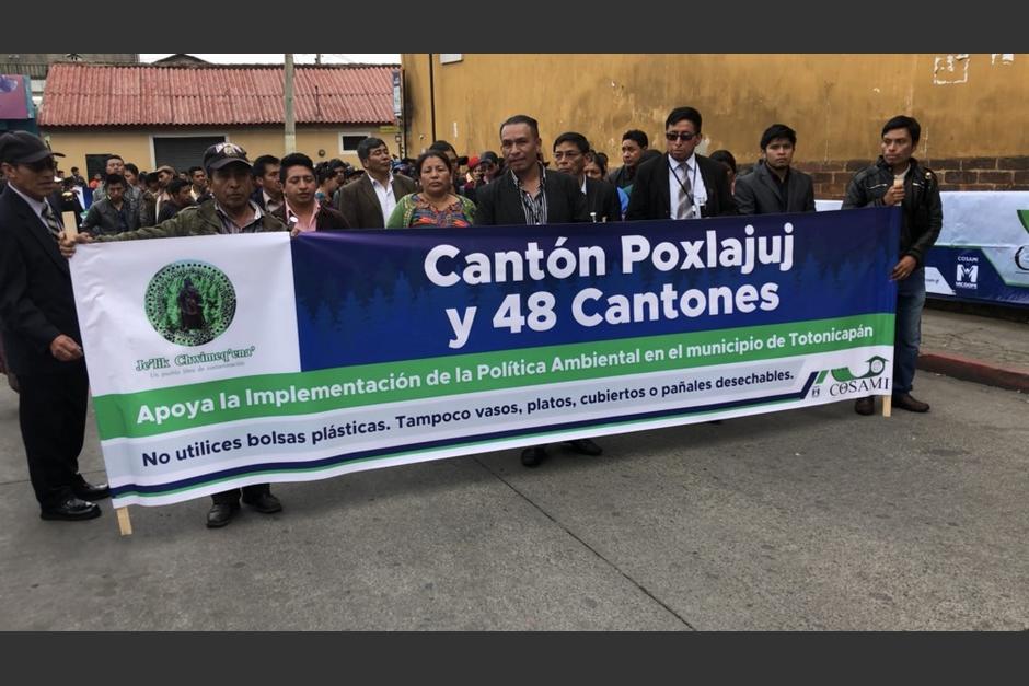 Autoridades Indígenas de los 48 Cantones denunciaron al Gobernador de Guatemala. (Foto: Prensa Comunitaria)