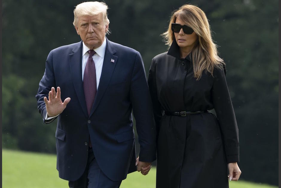 Trump y su esposa dieron positivo a Covid-19. (Foto: AFP)
