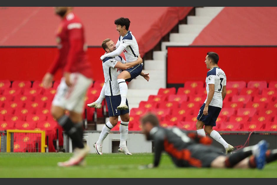 El Tottenham goleó al Manchester United. (Foto: Twitter)