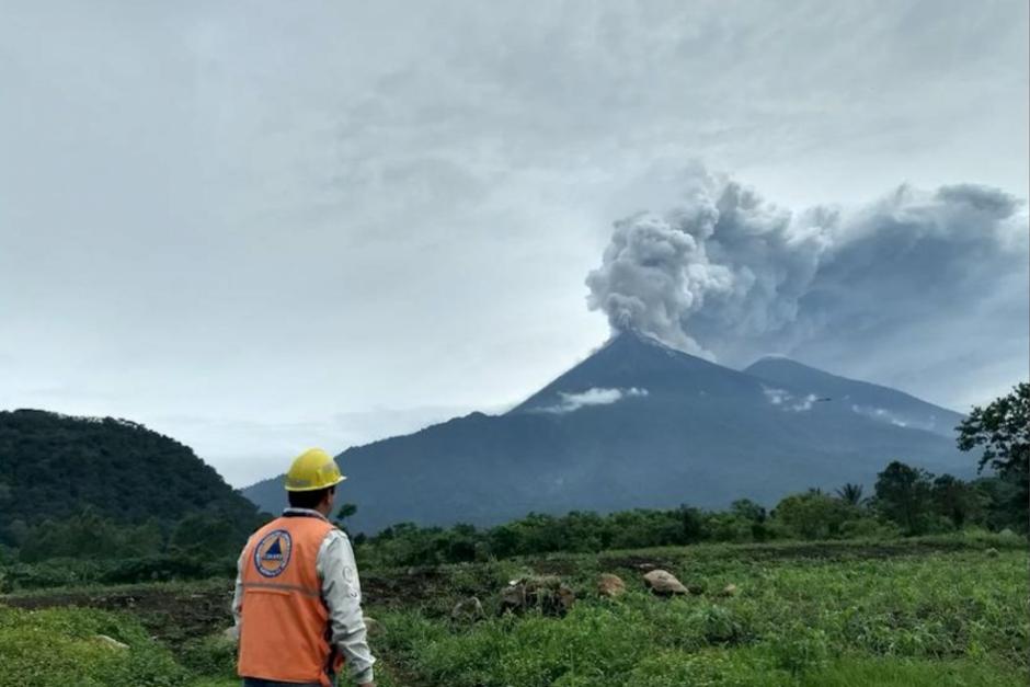 La erupción del Volcán de Fuego ocurrió el tres de junio de 2018. (Foto: archivo/Soy502)&nbsp;
