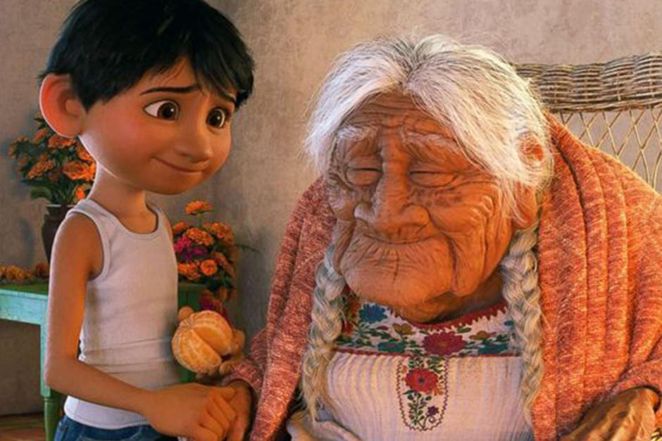 María Salud Ramírez es el nombre de quien inspiró el personaje de "Mama Coco". (Imagen: Pinterest)