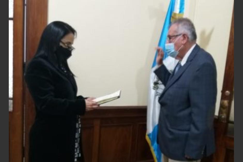 Hugo Rigoberto Casasola Roldán, fundador del partido FCN-Nación, dirigirá la Copadeh. (Foto: Secretaría General de la Presidencia)