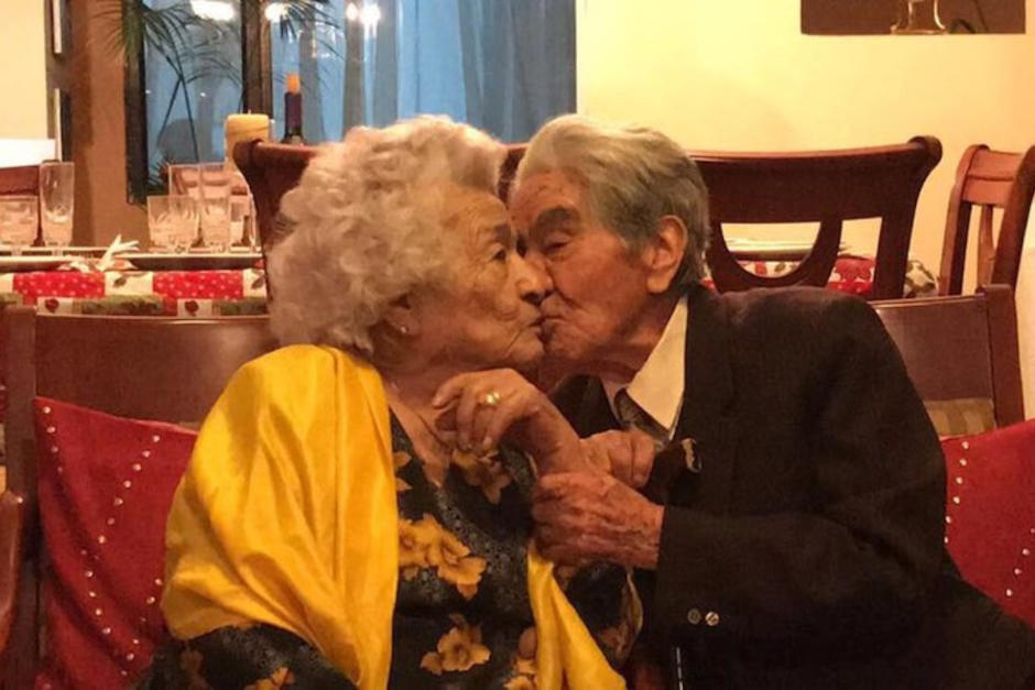 La pareja había recibido el Record Guinness como el matrimonio más longevo. (Foto: Oficial)