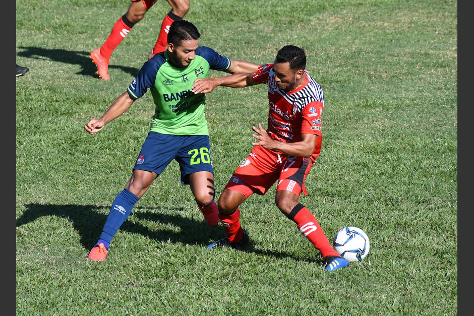 Los Rojos tuvieron que esforzarse para lograr la victoria frente a Sacachispas de Chiquimula. (Foto: Orlando Reyes/Nuestro Diario)