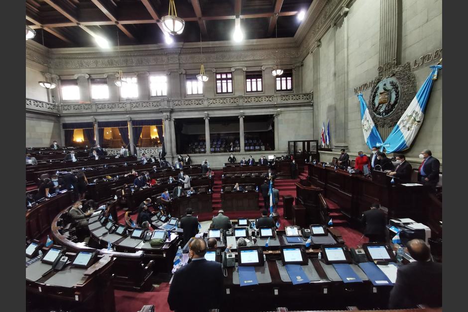 Los diputados ni siquiera aprobaron la agenda de la sesión de este martes. (Foto: José Miguel Castañeda/Soy502)
