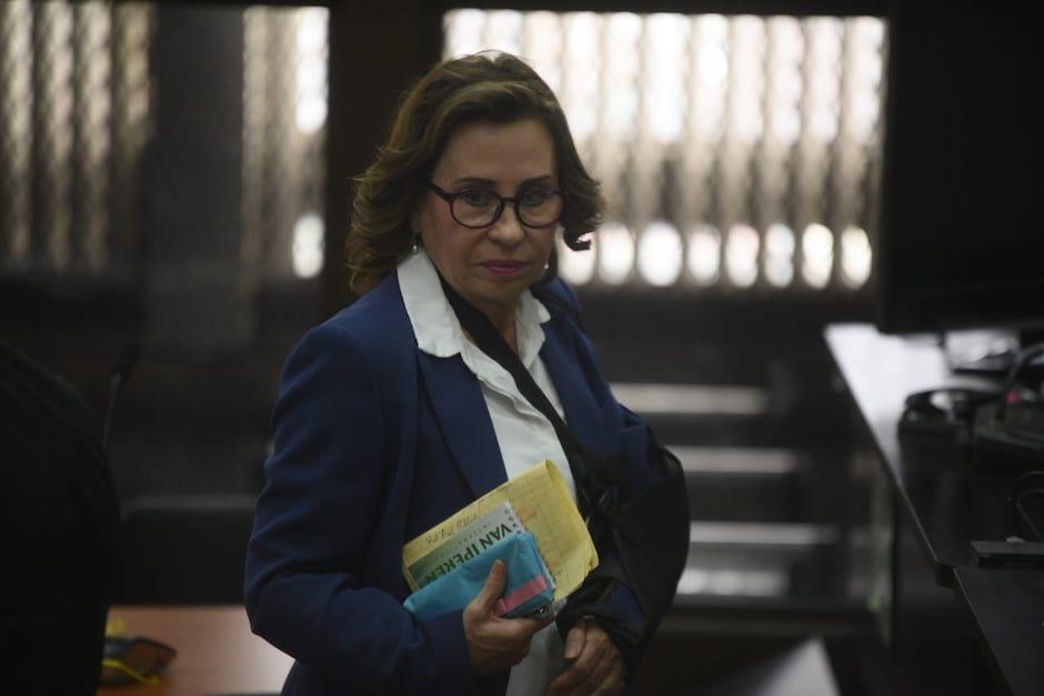 Sandra Torres debía acudir a una audiencia de revisión de medida este lunes 21 de septiembre, sin embargo no llegó. (Foto: Archivo/Soy502)