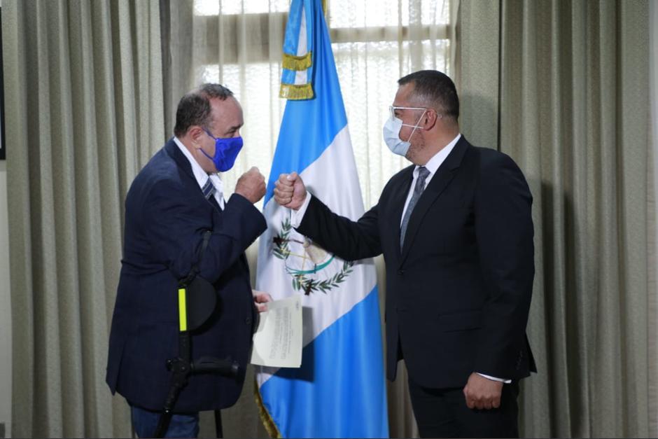 El ministro de Cultura, Felipe Aguilar, fue trasladado a un centro asistencial debido al Covid-19. (Foto: Archivo/Soy502)