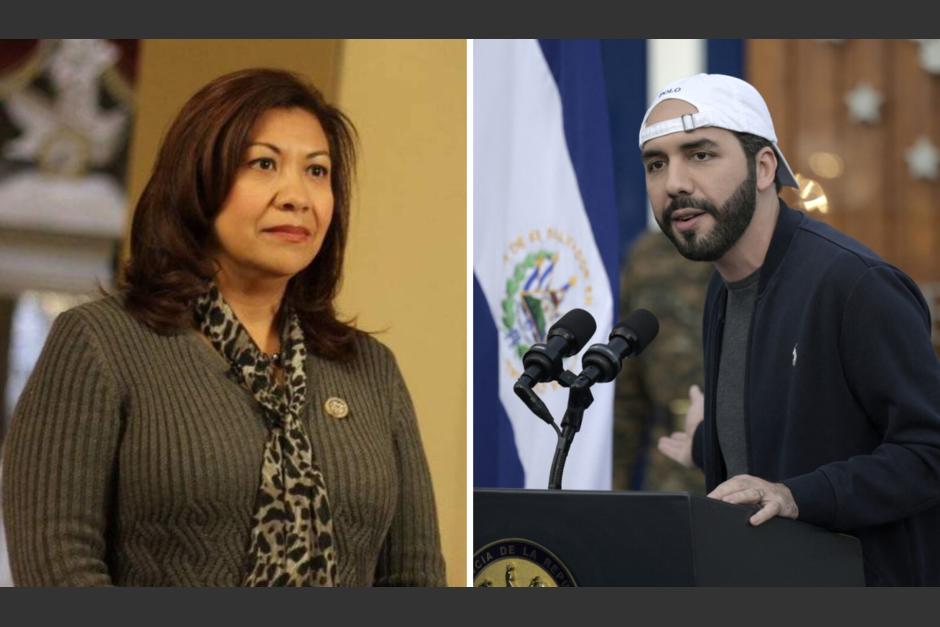 El presidente de El Salvador y la Congresista en Estados Unidos se enfrascaron en acusaciones en redes sociales. (Foto: La Prensa Gráfica)&nbsp;