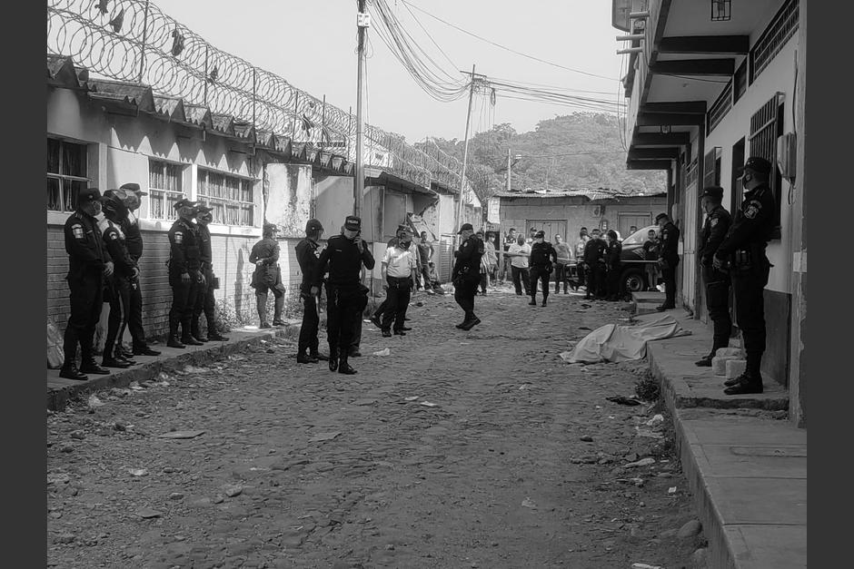 El hombre fue asesinado a balazos cerca de una escuela. (Foto: Nuestro Diario)&nbsp;