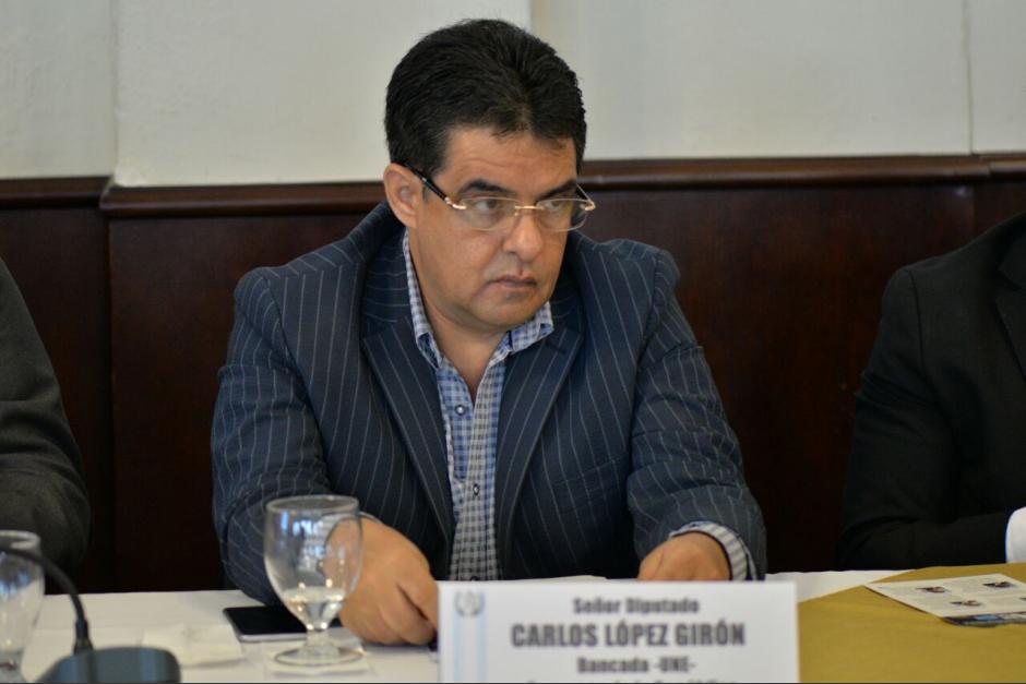 El exdiputado Carlos López Girón enfrentará el proceso penal. (Foto: archivo)&nbsp;