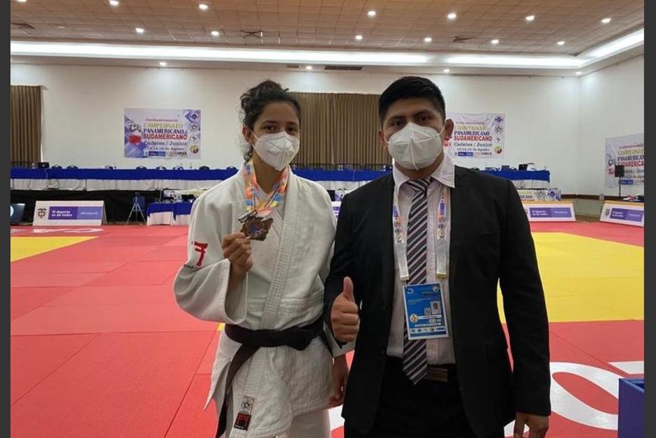 Sheily López ganó&nbsp;medalla de bronce en el Campeonato Panamericano Cadetes y Juvenil de realizado en Colombia. (Foto: CDAG)