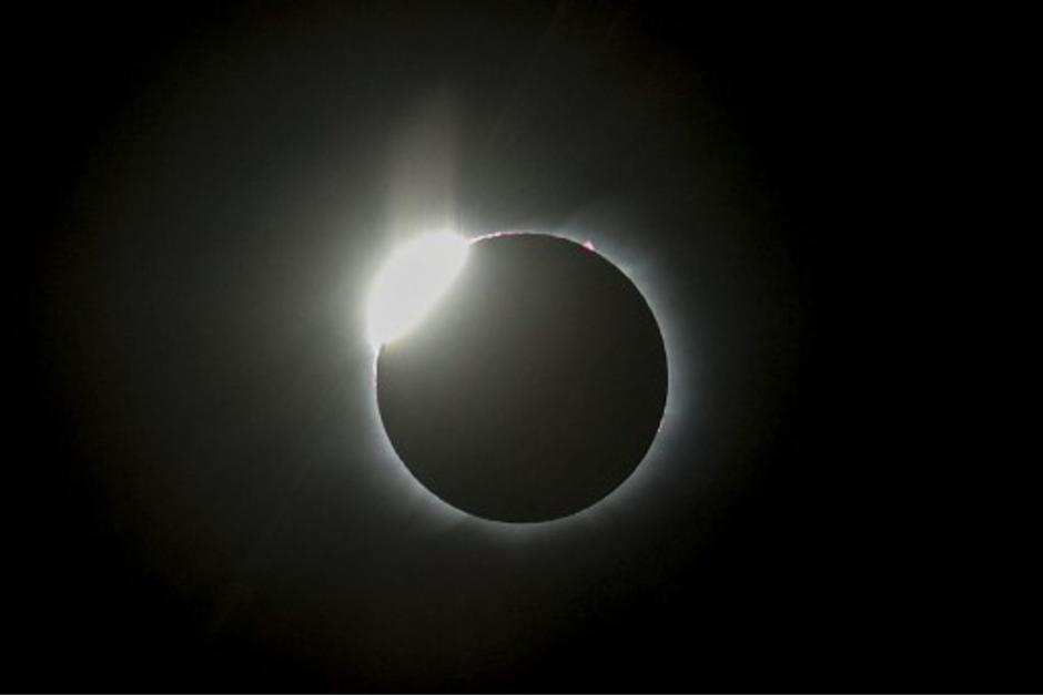 El eclipse fue visible en el Polo Sur. (Foto: AFP)