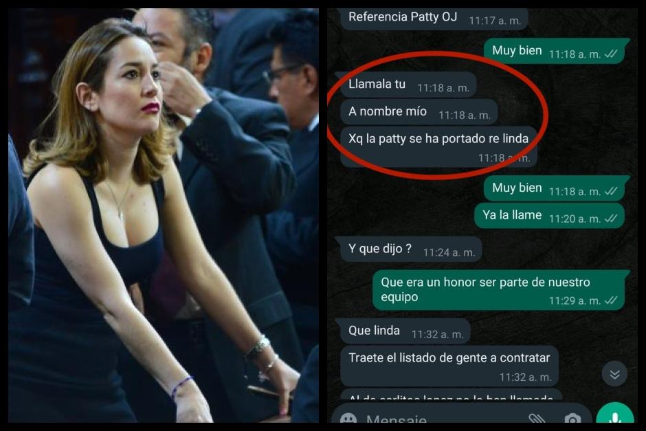 Se filtró otro chat de Alejandra Carrillo. (Fotos: Soy502)&nbsp;