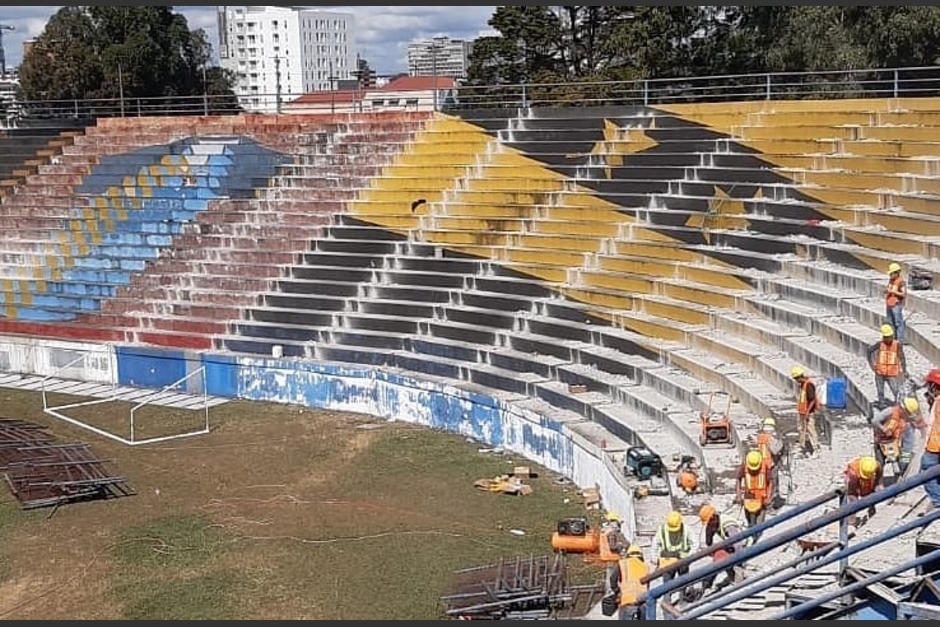 Inicia la demolición del Estadio del Ejército, ubicado en la zona 5 de la ciudad de Guatemala. (Foto: Asociación de Cronistas Deportivos)