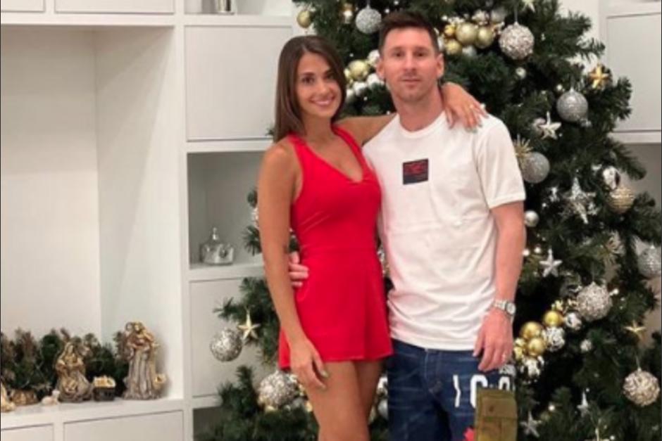 Antonella Roccuzzo compartió momentos de su navidad junto a Messi en sus redes sociales. (Foto: Instagram)