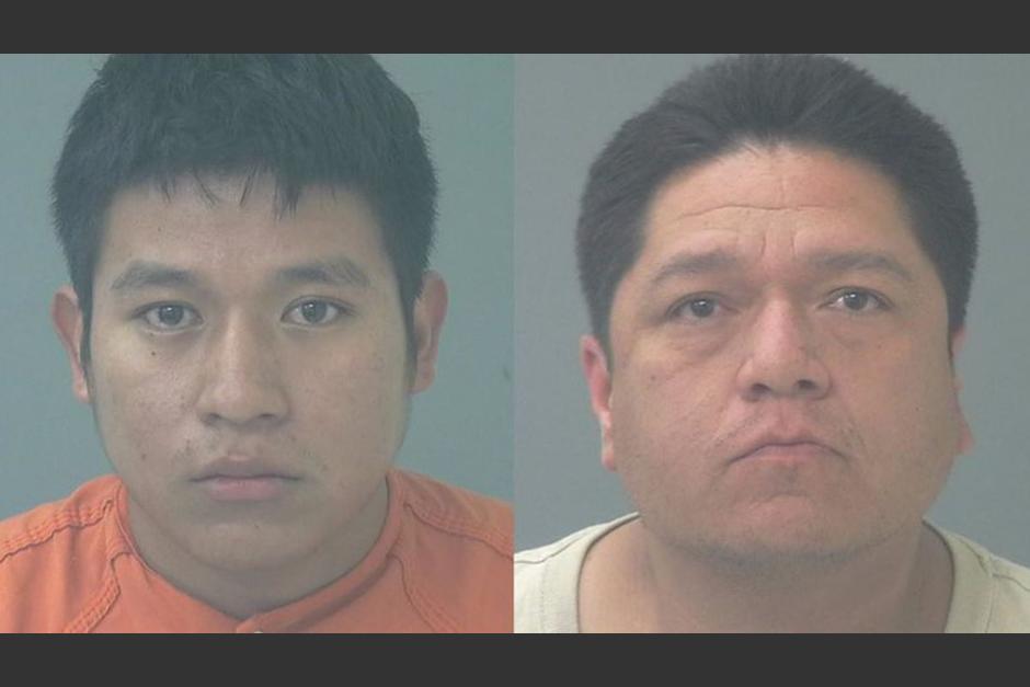 El estadounidense Frank Moreno y el guatemalteco Jackson Pérez, fueron detenidos en EE.UU., se les acusa de tráfico de personas de dos menores. (Foto: Oficina del Sheriff del Condado de Santa Rosa)