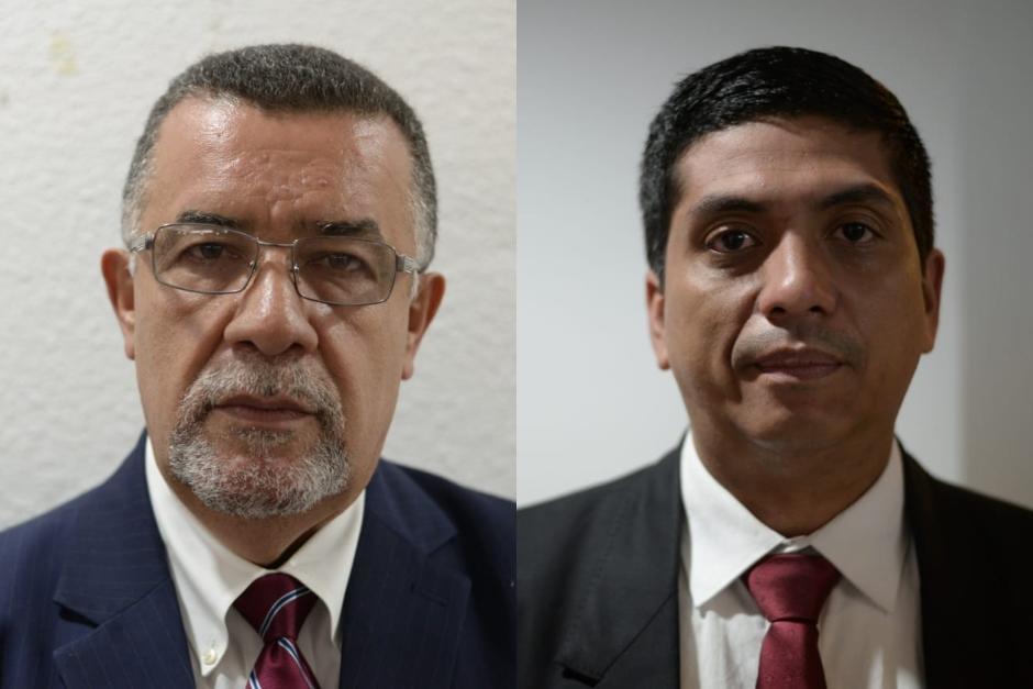 Gálvez y Moto son los dos candidatos a ocupar la vacante dejada por Bonerge Mejía en la CC. (Foto: Archivo/Soy502)