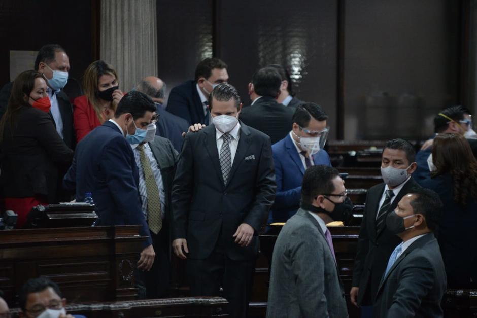 El nuevo legislador fue juramentado este martes en el Congreso. (Foto: Wilder López/Soy502)