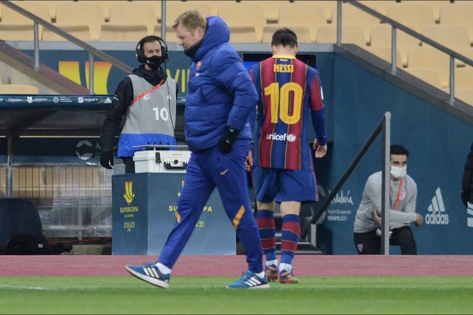 Lionel Messi, víctima de la frustración, vio a roja directa en el último suspiro del encuentro, al minuto 119, por dar un manotazo a Villalibre.&nbsp;(Foto: AFP)