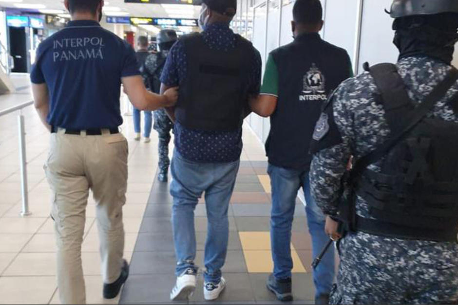 El detenido viajaba de Colombia hacia Guatemala. (Foto: Policía Nacional de Panamá)