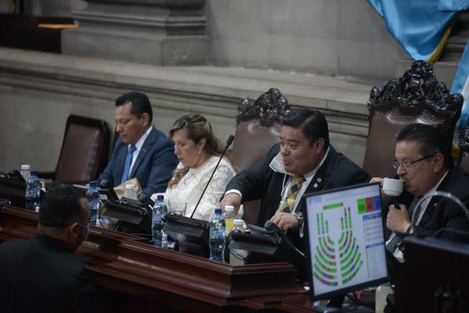 El presidente del Congreso asegura que la PDH ya no tiene espacio presupuestario. (Foto: Wilder López/Soy502)