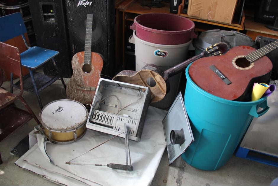 Los instrumentos están abandonados desde hace varios años. (Foto: Congreso)