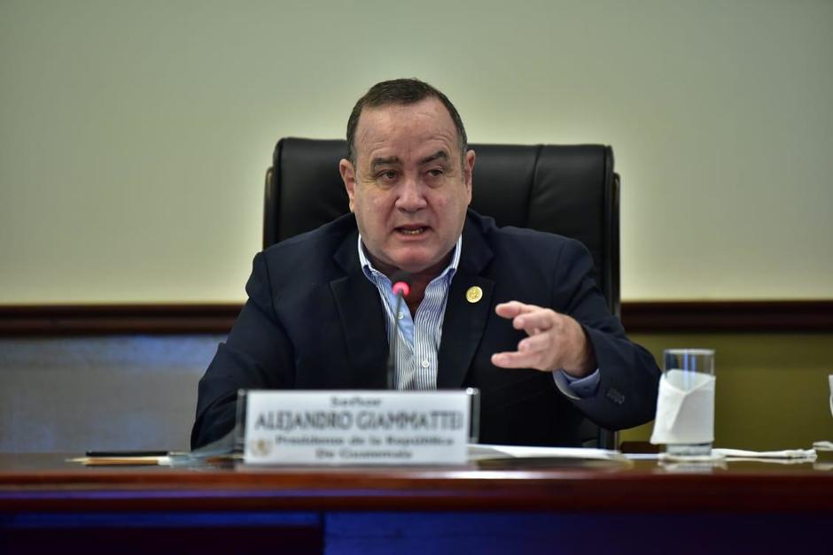 El presidente Alejandro Giammattei ha solicitado al Congreso reactivar la pena de muerte como mecanismo para combatir la inseguridad contra las mujeres y los niños. (Foto: Archivo/Soy502)