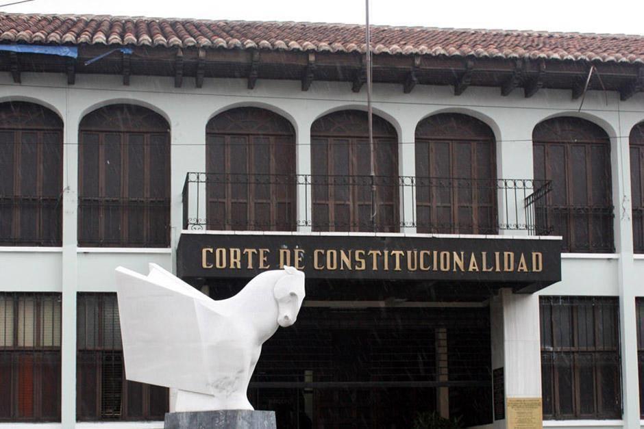 El nuevo mandato de la Corte de Constitucionalidad inicia el 14 de abril de 2021. (Foto: archivo/Soy502)&nbsp;