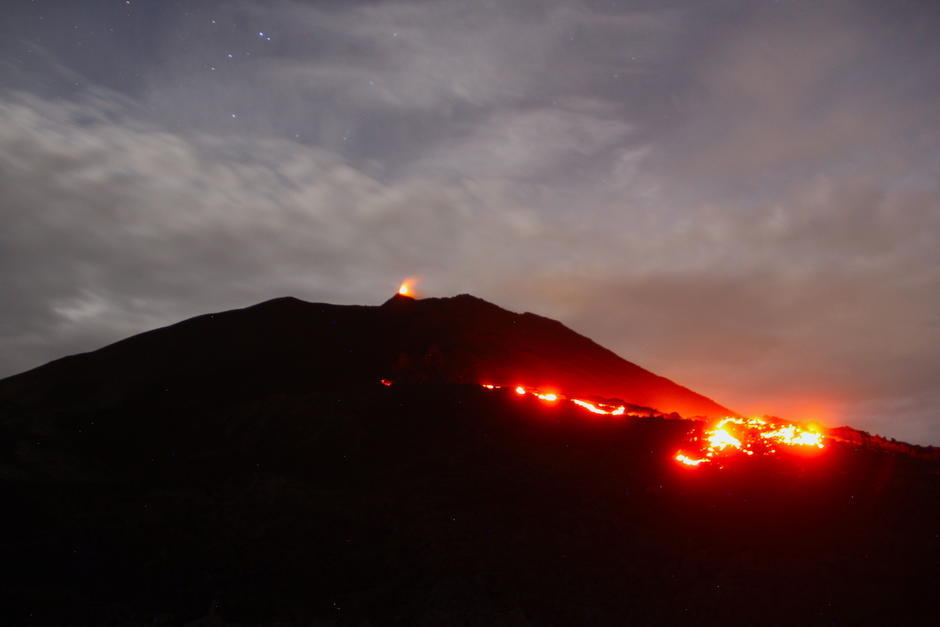 El volcán de Pacaya continúa en actividad. (Foto: Archivo/Soy502)