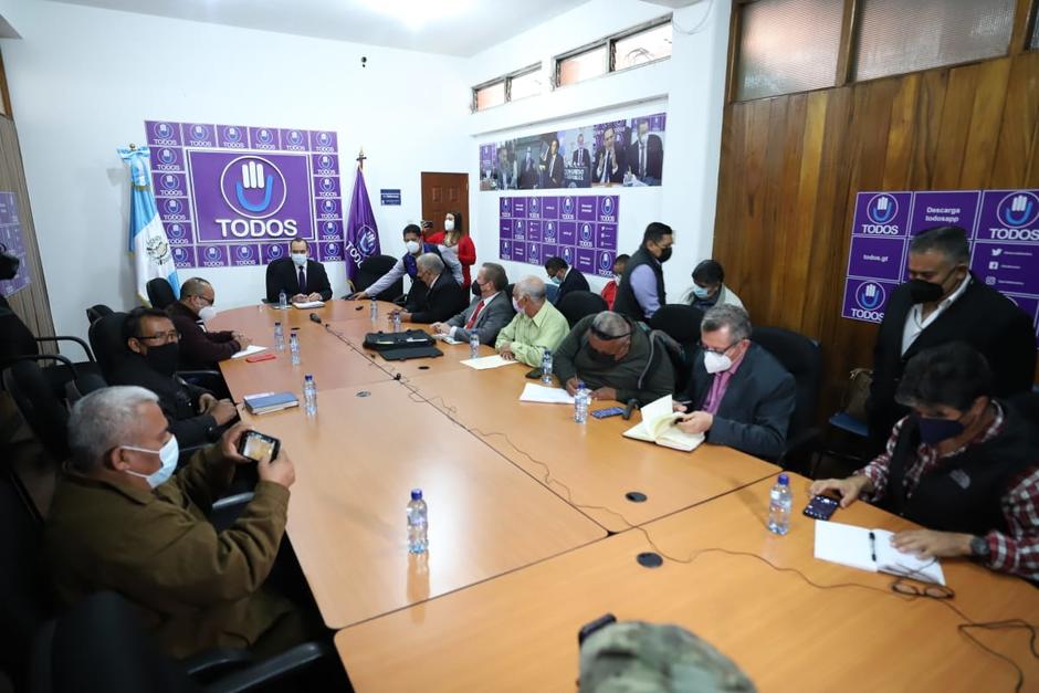 Exmilitares han solicitado una compensación y para ello han acudido al Congreso, miembros de la bancada TODOS presentaron una iniciativa de ley al respecto. (Foto: Congreso de la República)