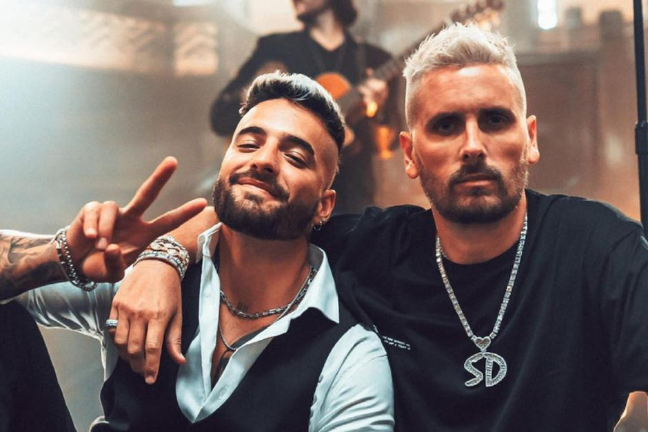 maluma y Scott protagonizaron una discusión. (Foto: Redes sociales)