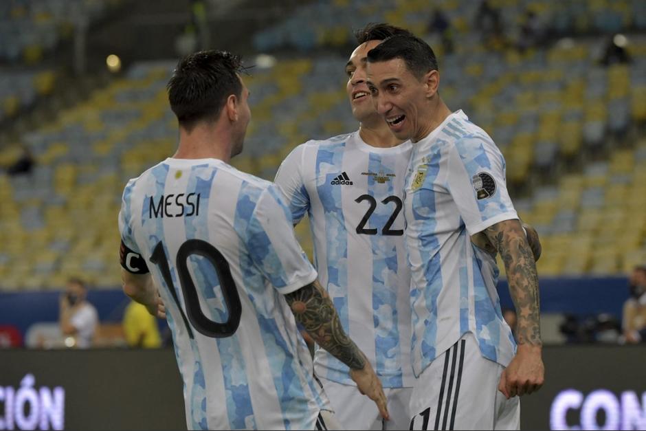 Argentina es campeón de la Copa América tras vencer a Brasil con la mínima. (Foto: AFP)
