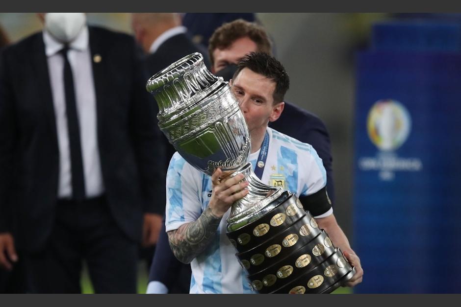 La foto de Messi se hizo viral. (Foto: Instagram)