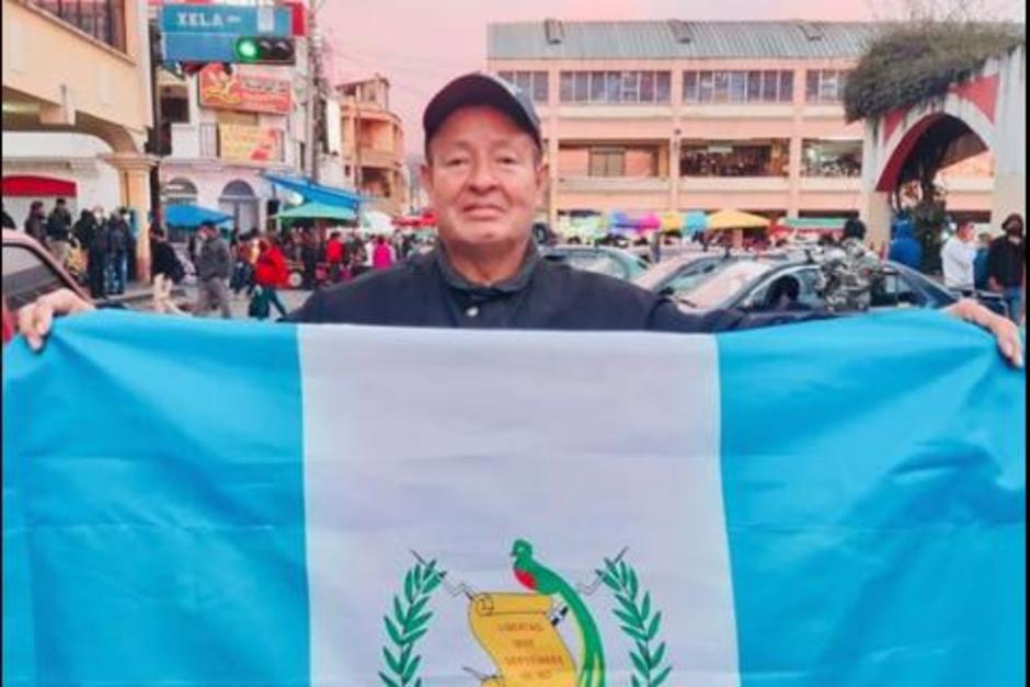 Sammy Pérez en su visita a Guatemala. (Foto: Instagram)