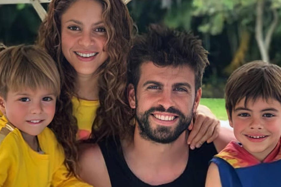 El hijo pequeño de Shakira, Sasha tiene 6 años y luce grande. (Foto: Instagram/Gerard Piqué)