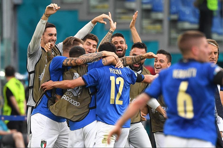Italia no recibió ningún gol en la fase de grupos. (Foto: AFP)