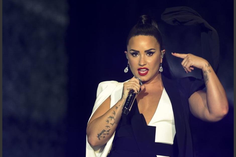 La cantante, actriz y compositora estadounidense, Demi Lovato, habló sobre su sexualidad después de cancelar su matrimonio. (Foto: AFP)