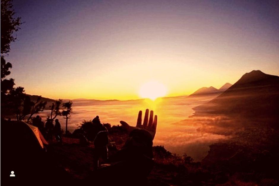 Atardeceres de verano en Guatemala. (Fotos: Instagram)